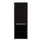 Tuhome Mila Bathroom Cabinet, Two Interior Shelves, Two External Shelves, Single Door Cabinet, Black MLW5537 - alternate 7